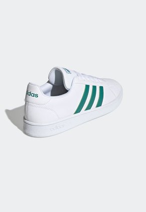 Tenis Lifestyle Blanco-Verde adidas Performance Grand Court Base