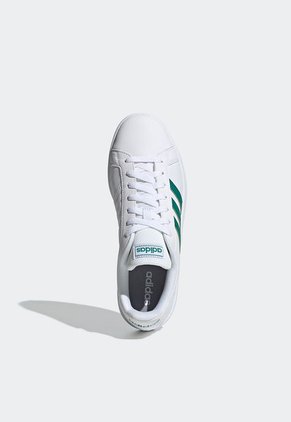 Tenis Lifestyle Blanco-Verde adidas Performance Grand Court Base
