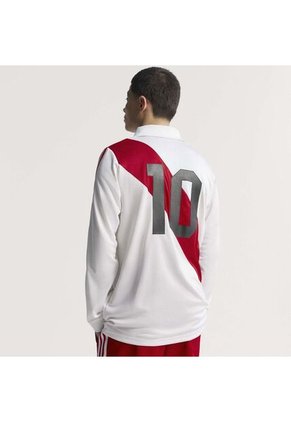 Camiseta Adidas Hombre Perú 1978 - Blanco - Rojo