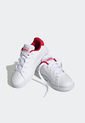 Tenis Lifestyle Blanco-Rojo adidas Kids Advantage de adidas Performance