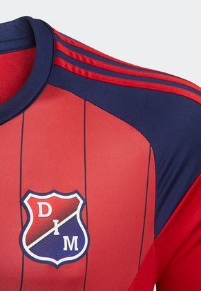 Camiseta Rojo-Azul Navy-Blanco adidas Performance DIM