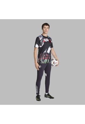 Camiseta Adidas Hombre Calentamiento Manchester U 25/26- Negro