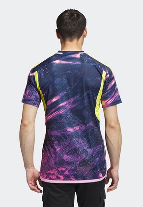 Camiseta Azul-Magenta-Amarillo adidas Performance Selección Colombia Femenina Visitante 23