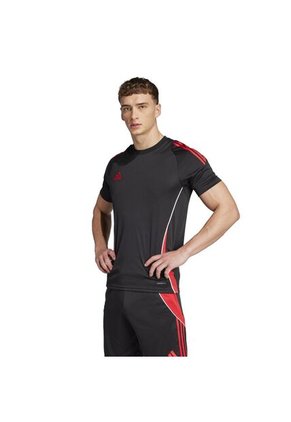 Adidas Performance Camiseta Adidas Hombre Tiro 24-Negro-Rojo Camiseta