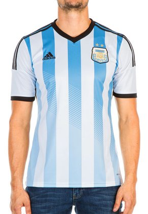 Camiseta  Blanco-Azul adidas Argentina H Jsy