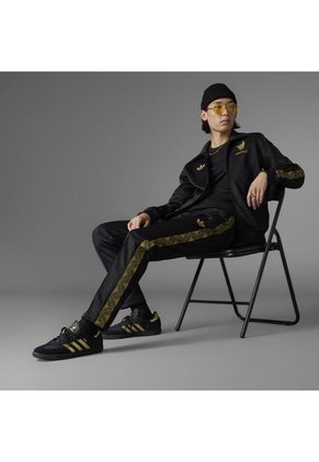 Adidas Performance Buzo Adidas Hombre Deportivo Fed México- Negro-Dorado Buzo