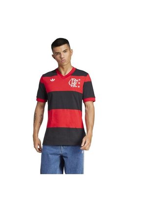 Adidas Performance Camiseta Adidas Hombre Local Del CR Flamengo 1981 - Rojo-Negro Camiseta