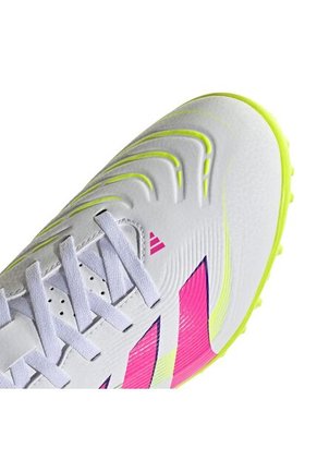 Adidas Performance Guayos Adidas Unisex Predator Club Pasto Sintético-Blanco-Rosado Guayos