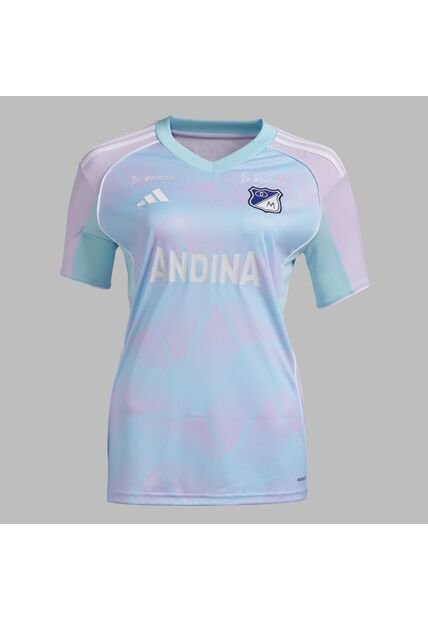 Camiseta Adidas Mujer Visitante De Millonarios FC 26 - Azul