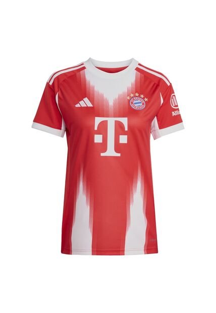 Adidas Performance Camiseta Adidas Mujer Local FC Bayern 25/26 - Rojo - Blanco Camiseta