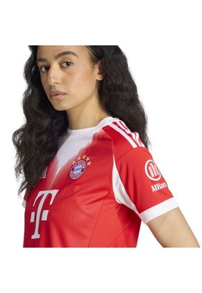 Adidas Performance Camiseta Adidas Mujer Local FC Bayern 25/26 - Rojo - Blanco Camiseta