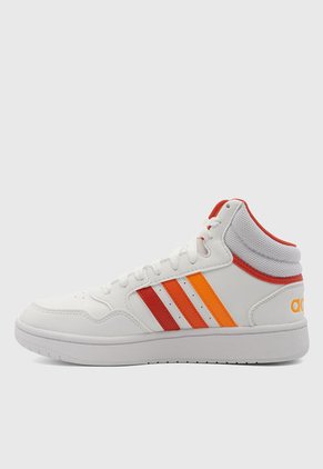 Tenis adidas Sportswear Hoops 3.0 Mid Blanco