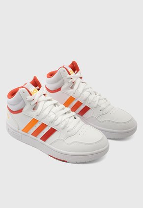 Tenis adidas Sportswear Hoops 3.0 Mid Blanco