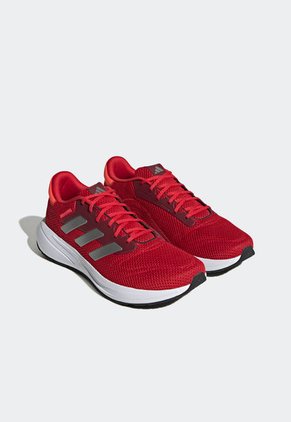 Tenis Running Rojo-Blanco-Plateado adidas Performance Response Runner
