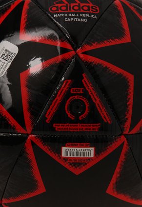Balón De Fútbol Negro-Rojo adidas Performance Finale M