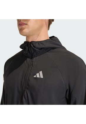 Chaqueta Ligera Running Negro Adidas Adi365 Essentials