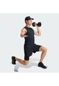 Shorts Entrenamiento Negro Adidas D4T 2 EN 1 de adidas Performance