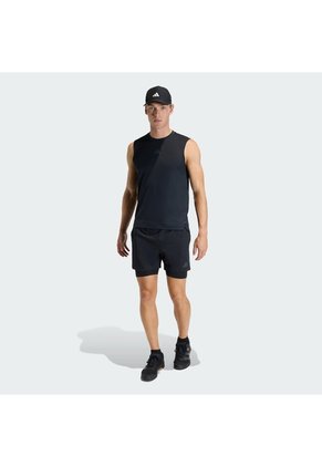 Shorts Entrenamiento Negro Adidas D4T 2 EN 1