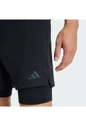 Shorts Entrenamiento Negro Adidas D4T 2 EN 1
