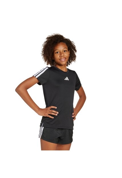 Camiseta Entrenamiento Negro Adidas Essentials  Niños