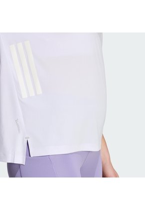 Camiseta Esqueleto Running Morado Adidas Adi365 Climacool Mujer