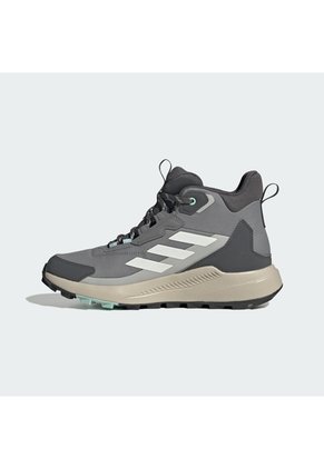 Tenis Senderismo Gris Adidas Terrex Anylander Mid Rain.Rdy Mujer