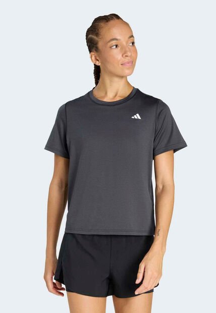 Camiseta adidas Performance Workout Essentials Gris Oscuro