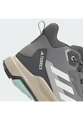 Tenis Senderismo Gris Adidas Terrex Anylander Mid Rain.Rdy Mujer