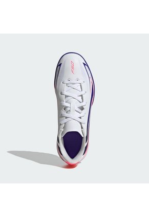 Guayos Fútbol Blanco Adidas F50 Hyperfast Club Artificial Niños