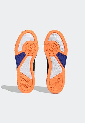 Tenis Basketball Negro-Naranja Neón-Blanco-Violeta adidas Performance D-Pad