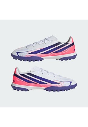 Guayos Fútbol Blanco Adidas F50 Hyperfast Club Artificial Niños