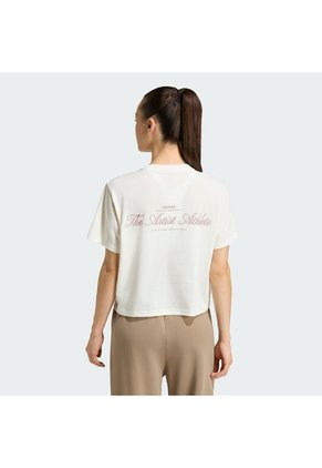 Camiseta Estampada Entrenamiento Blanco Adidas Climacool Mujer
