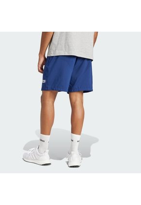 Shorts Azul Adidas Essentials Linear Logo Hombre
