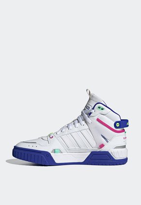 Tenis Basketball Blanco-Multicolor adidas Performance D-Pad Mid
