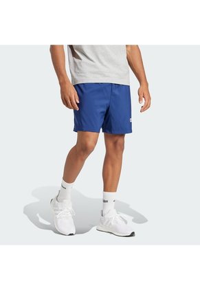 Shorts Azul Adidas Essentials Linear Logo Hombre