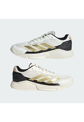 Tenis Padel Dorado Adidas Courtquick
