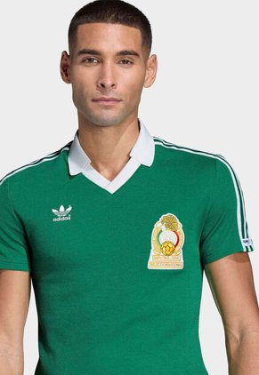 Camiseta adidas Originals Local Selección Nacional de México 1986 Verde