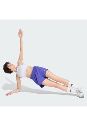 Shorts Entrenamiento Morado Adidas Pacer Mujer