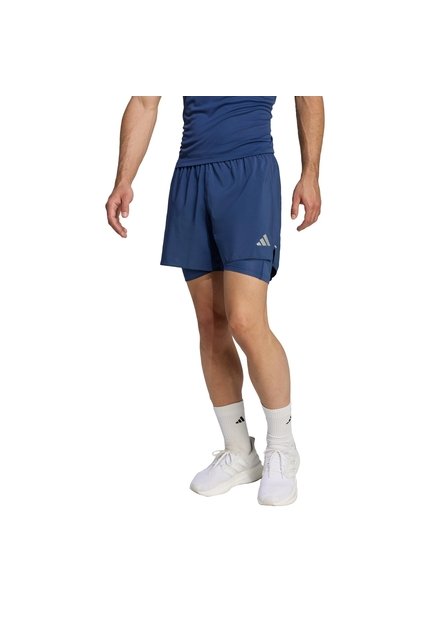 Shorts Running Azul Adidas Adi365 Essentials 2 En 1