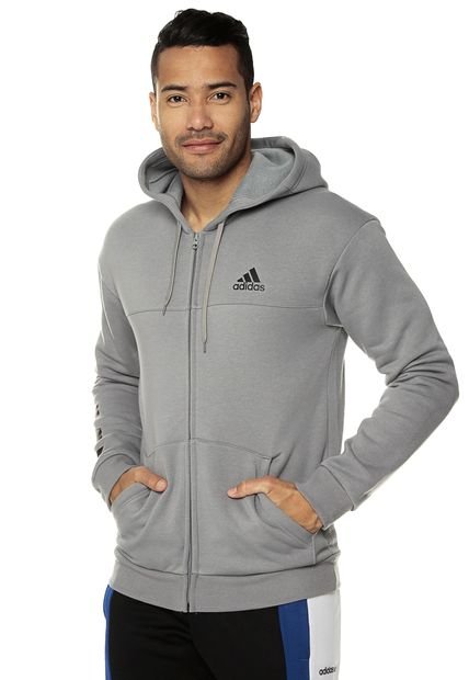 Buzo Gris adidas Performance Spt Full Zip
