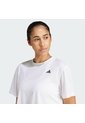 Camiseta Entrenamiento Blanco Adidas Train Essentials Boxy Mujer de adidas Performance