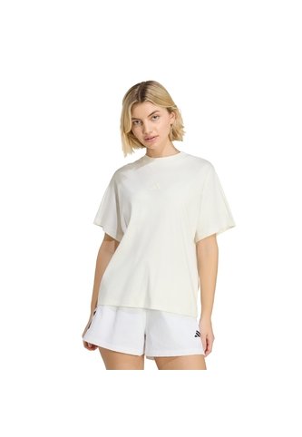 Camiseta Entrenamiento Blanco Adidas Soft Lux Mujer adidas Performance