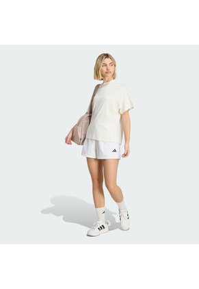 Camiseta Entrenamiento Blanco Adidas Soft Lux Mujer