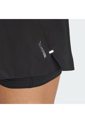 Shorts Running Negro Adidas Adi365 Essentials 2 En 1 Mujer