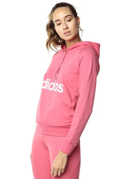 buzo rosado adidas