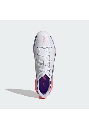 Guayos Fútbol Blanco Adidas F50 Hyperfast League Firme Niños