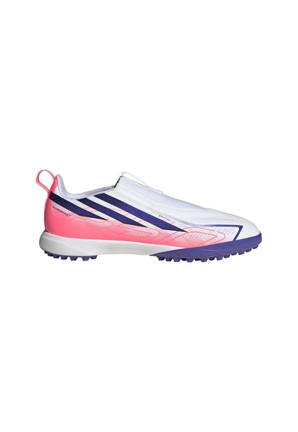 Guayos Fútbol Blanco Adidas F50 Hyperfast League Artificial Niños