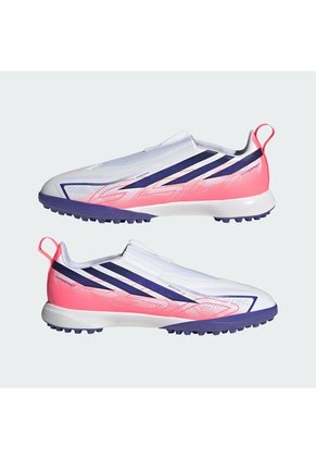 Guayos Fútbol Blanco Adidas F50 Hyperfast League Artificial Niños
