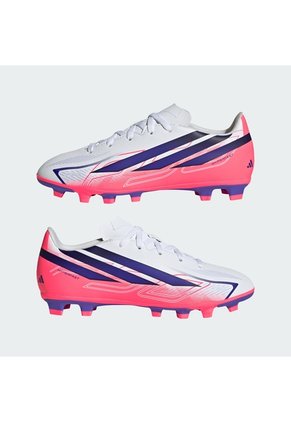 Guayos Fútbol Blanco Adidas F50 Hyperfast Club Multiterreno Niños