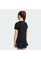Camiseta Estampada Negro Adidas Animal Print Niños de adidas Performance